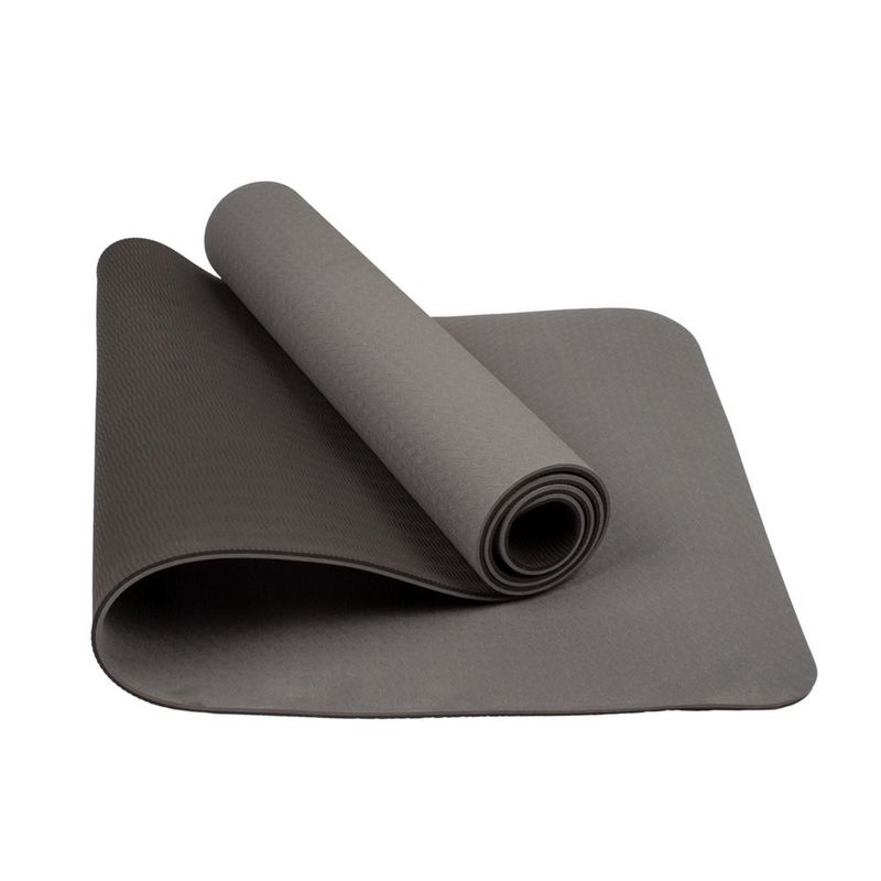 URBAN FIT - Mat Yoga Eco Friendly Reversible  ligas - Plomo
