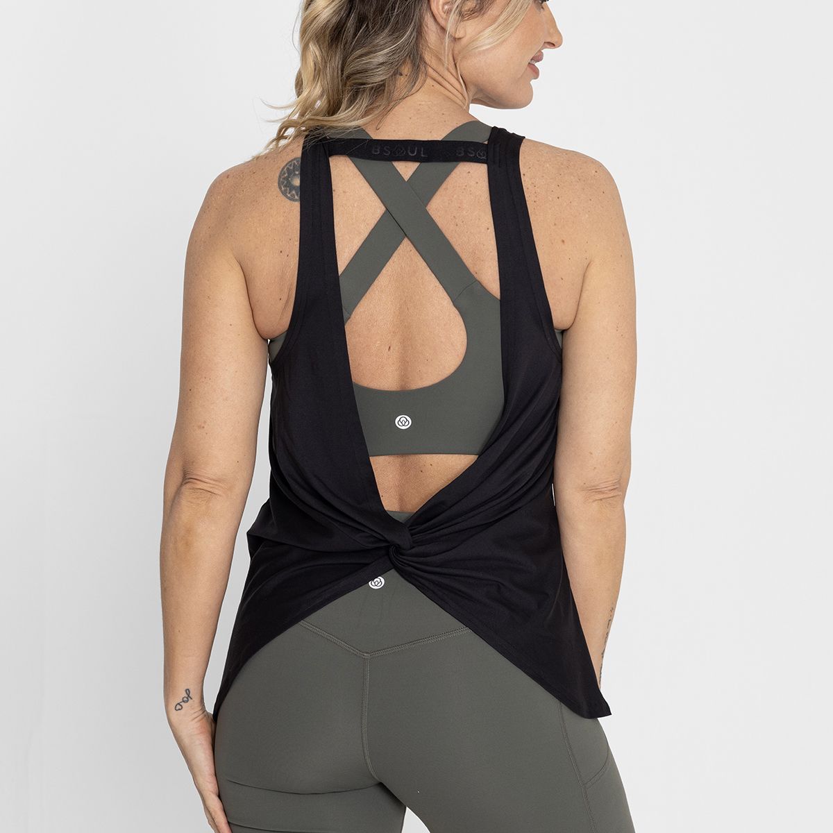 BSOUL - Polo Sin Mangas Bsoul Cloe Negro BSOUL