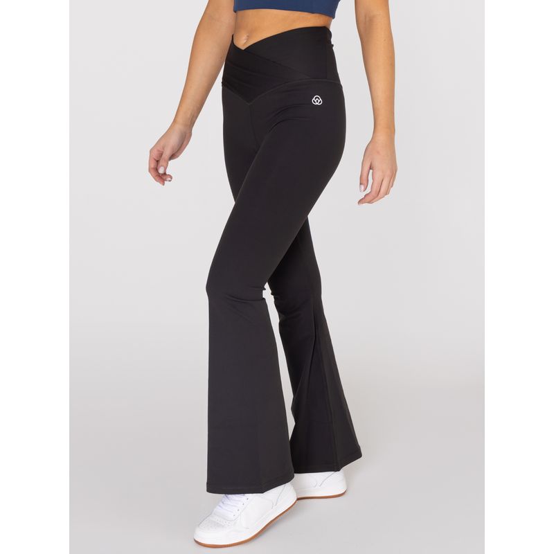 BSOUL - Legging Bsoul Mujer Flared Negro BSOUL