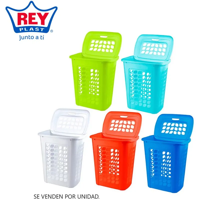 REYPLAST - Cesto De ropa Boreal Reyplast Azul