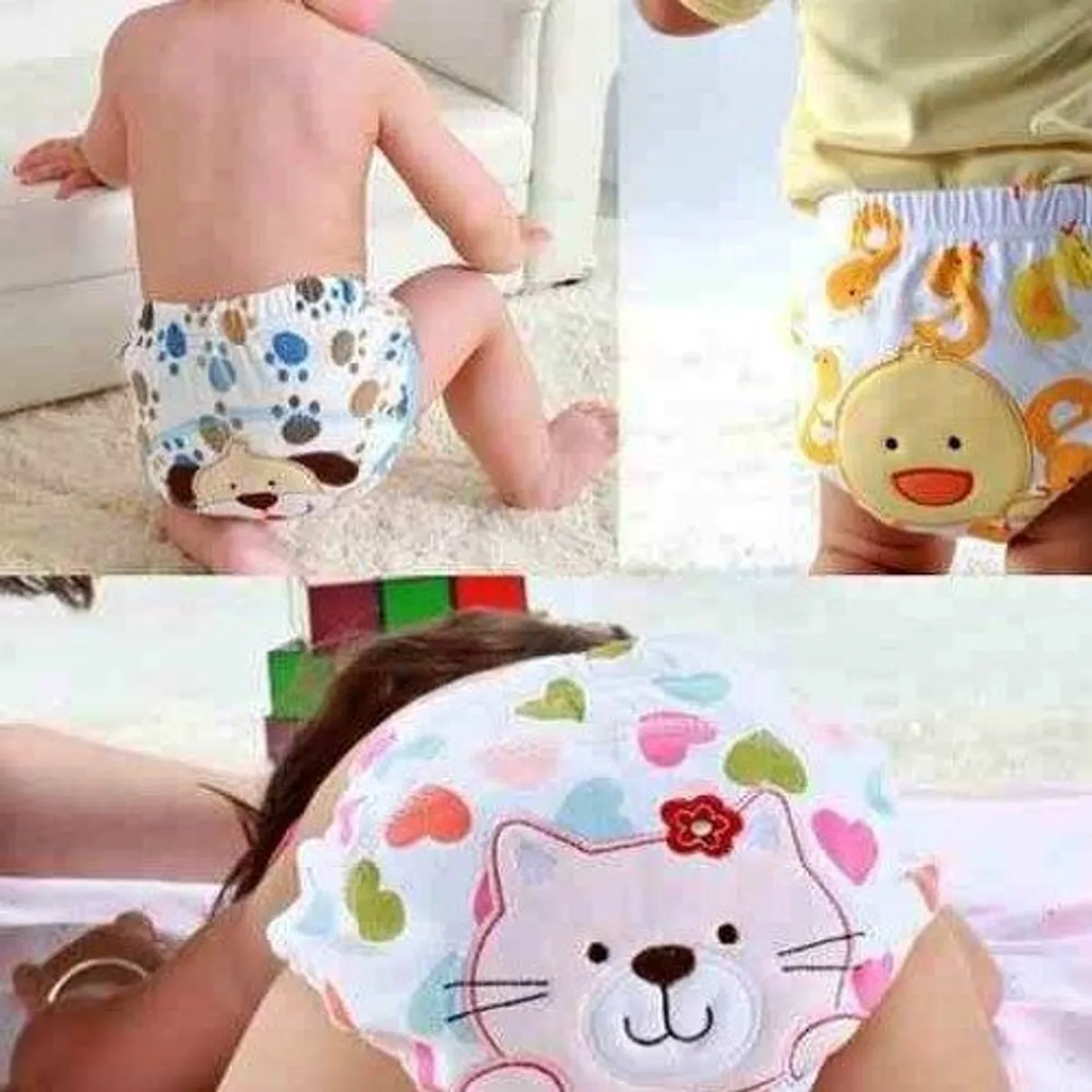 GENERICO - Ropa Interior de Entrenamiento para Bebe kawaii niña