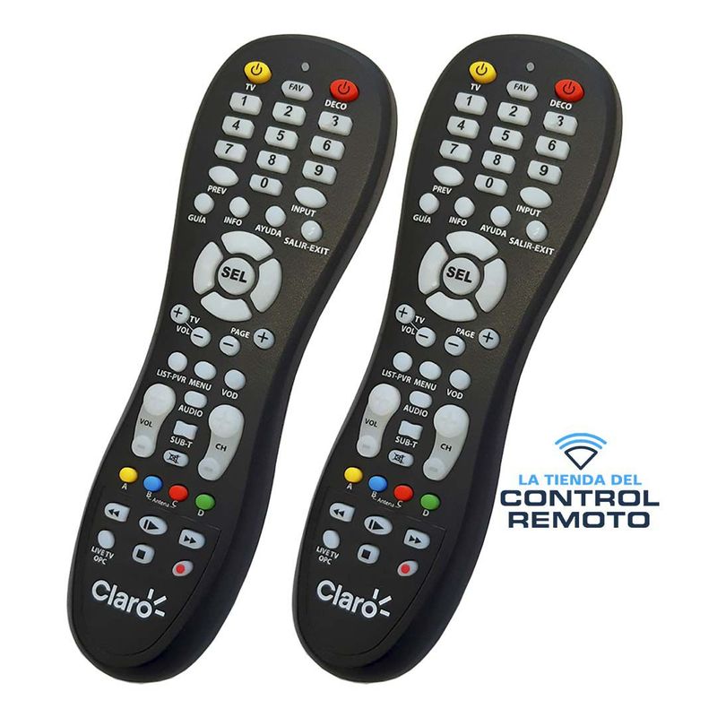 CLARO - Control Remoto Claro Para Decodificador Original