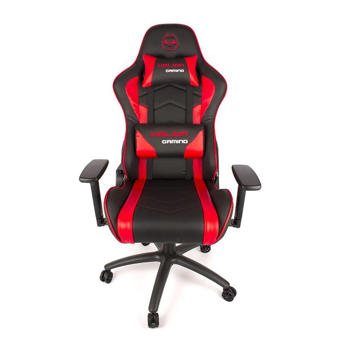 HALION - Silla Gamer Halion HA-S42 Negro con Rojo