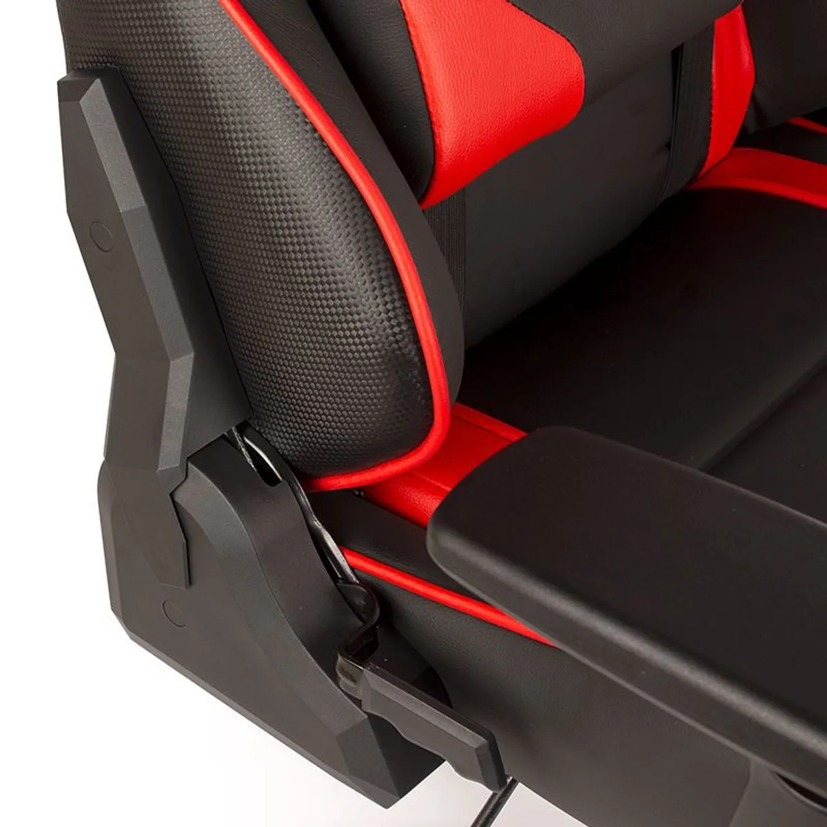 HALION - Silla Gamer Halion HA-S42 Negro con Rojo