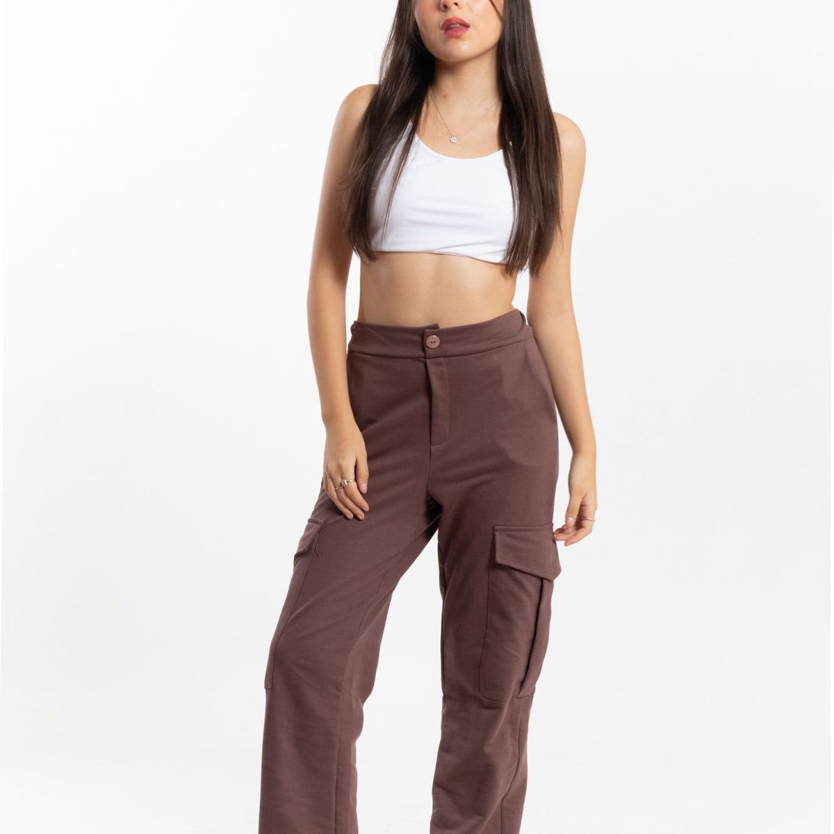GENERICO - PANTALON CARGO SALOMÉ MUJER