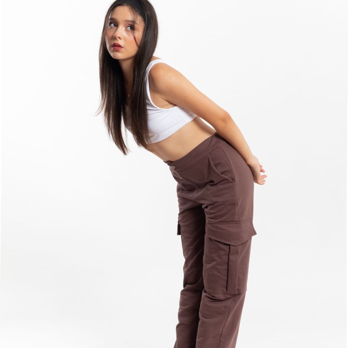 GENERICO - PANTALON CARGO SALOMÉ MUJER