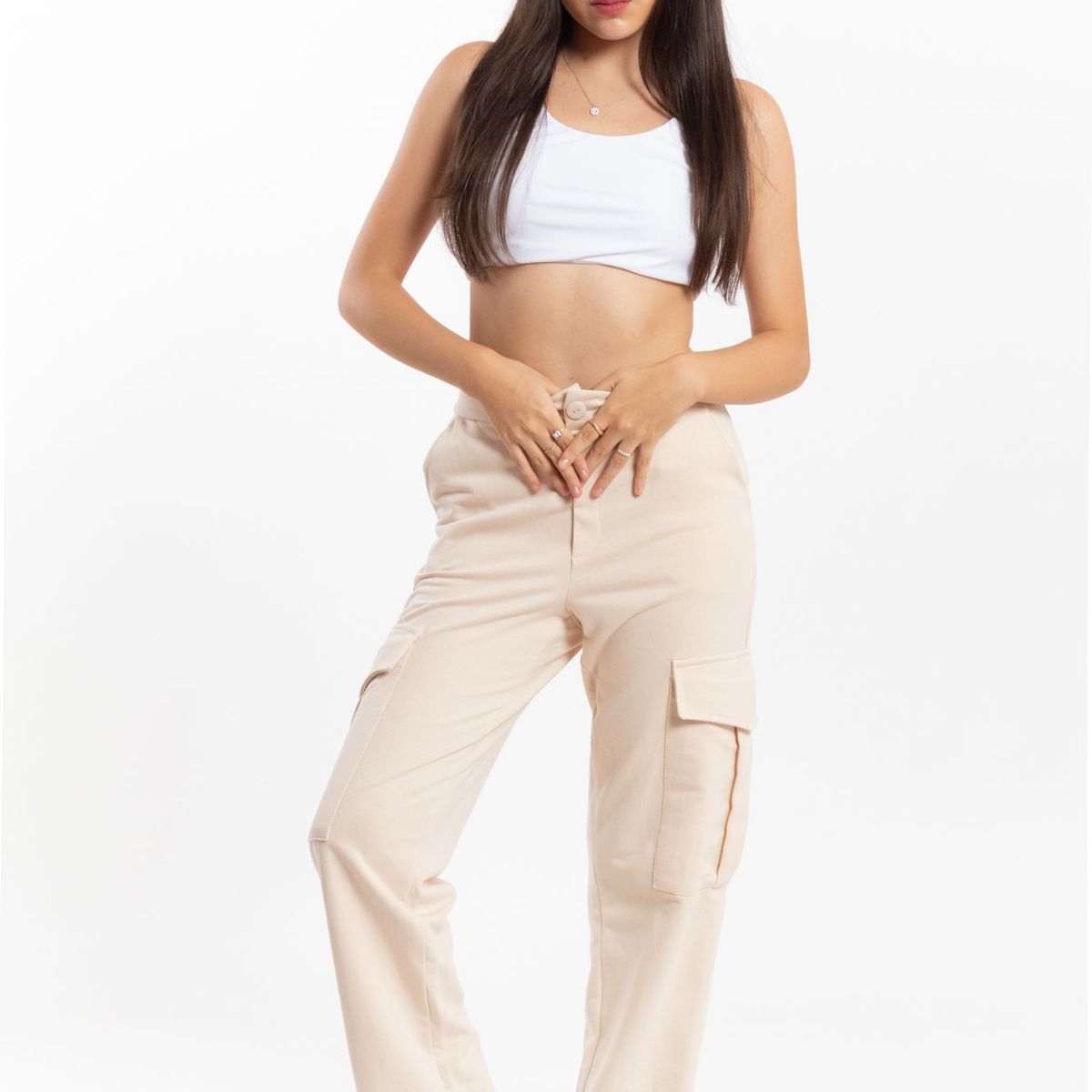 GENERICO - PANTALON CARGO SALOMÉ MUJER