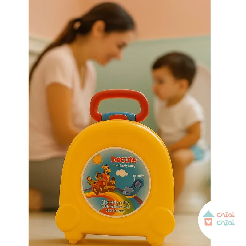 CHIBI CHIBI - Bacín portátil amarillo para niños