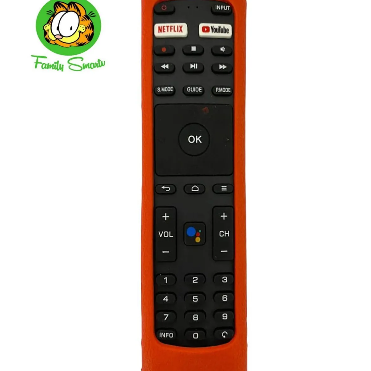 SIKAI - Funda de silicona para Control remoto Jvc RM-3363  Rojo