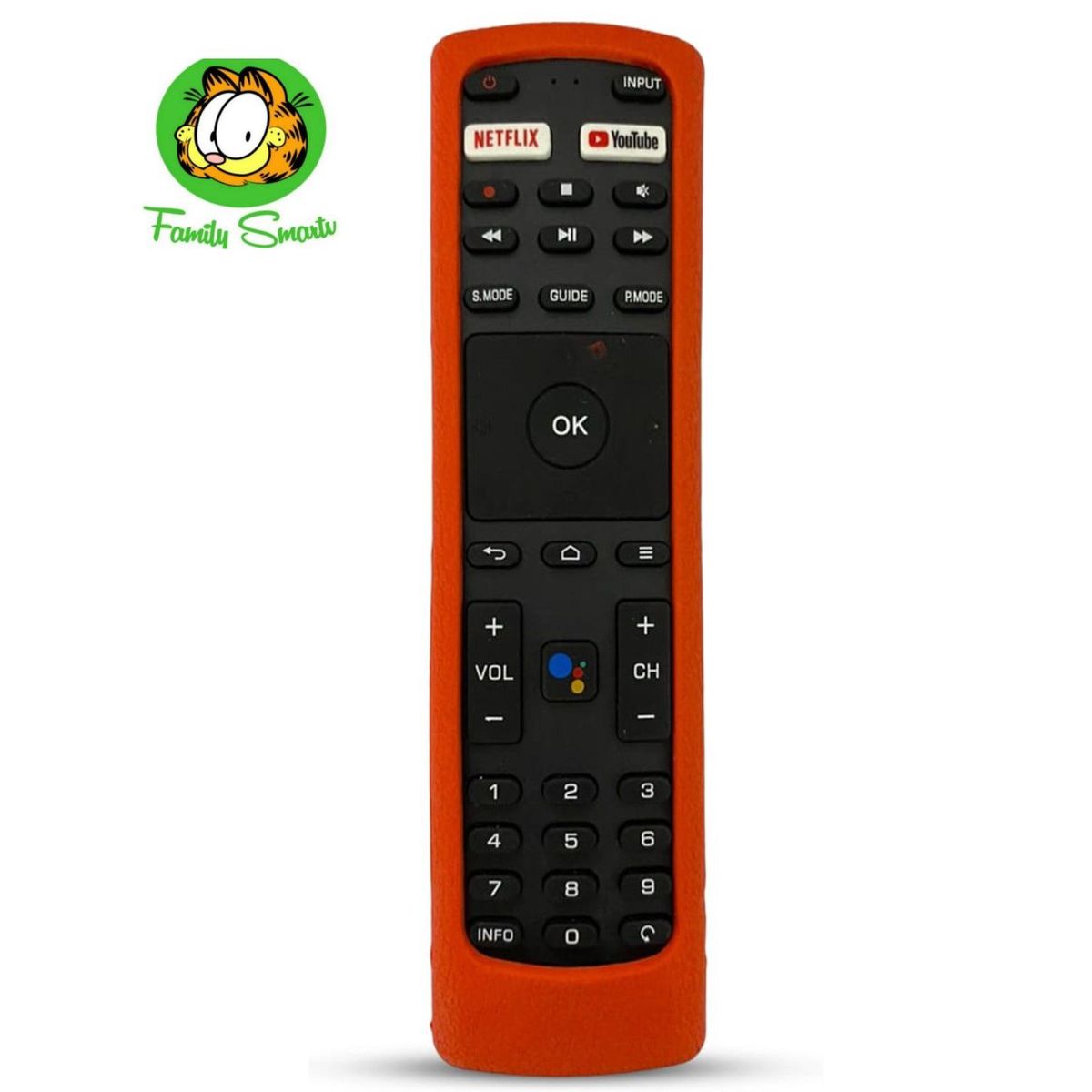SIKAI - Funda de silicona para Control remoto Jvc RM-3363  Rojo