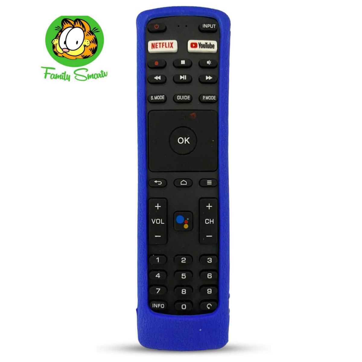 SIKAI - Funda de silicona para Control remoto Jvc RM-3363  Azul