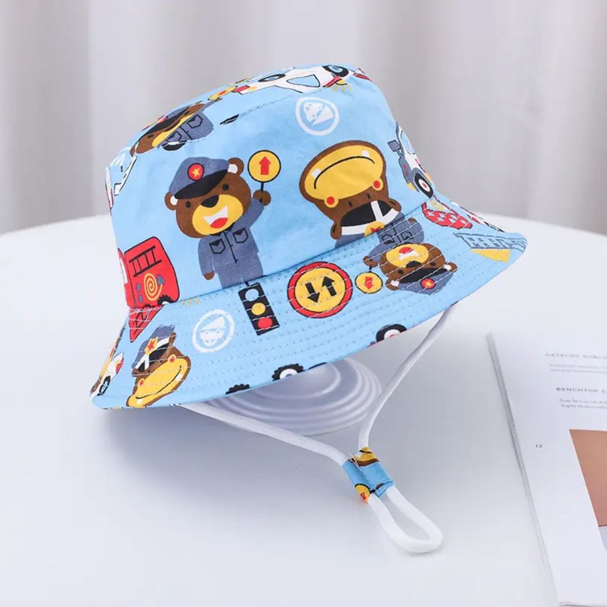 KAST PE - Bucket hat Gorro para niño Modelo City 4 a 6 años - 54 cm