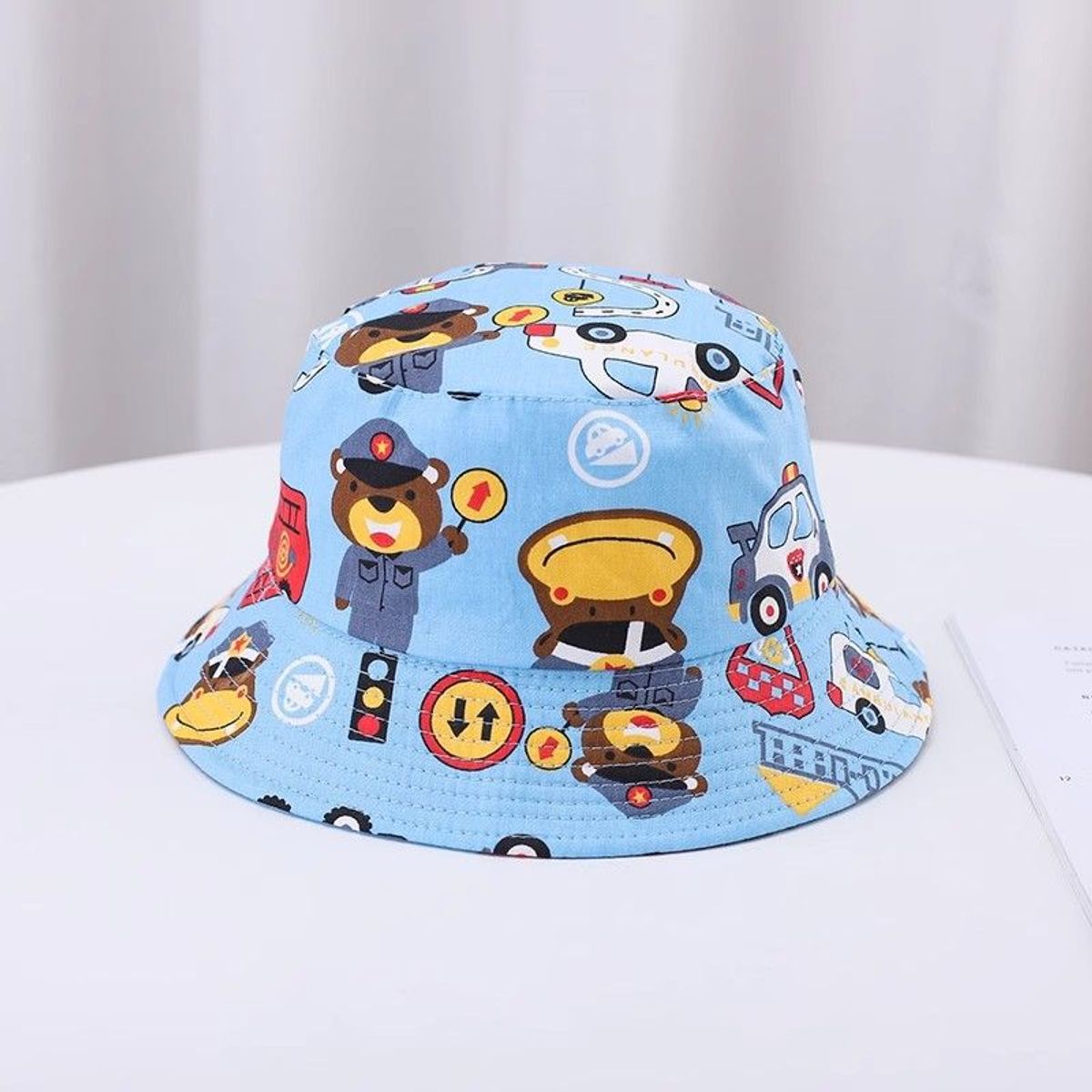 KAST PE - Bucket hat Gorro para niño Modelo City 4 a 6 años - 54 cm