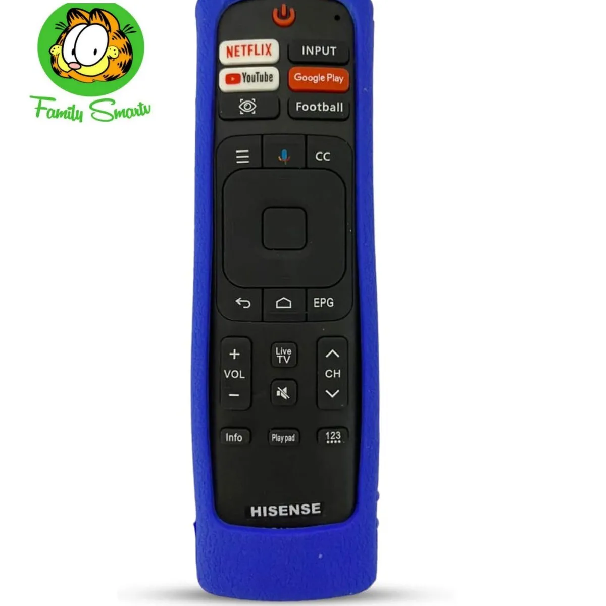 SIKAI - Funda de silicona para Control remoto Hisense 2022 Azul