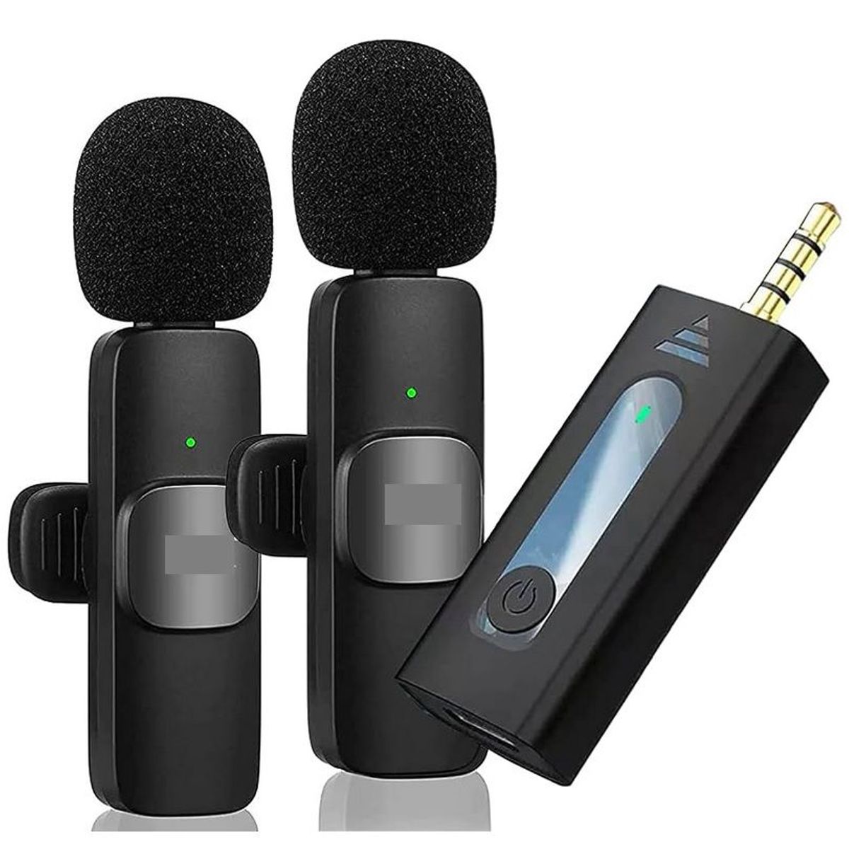 OEM - Microfono Inalambrico X2 - Solapero 35mm Aux - Celular PC Camara DSLR