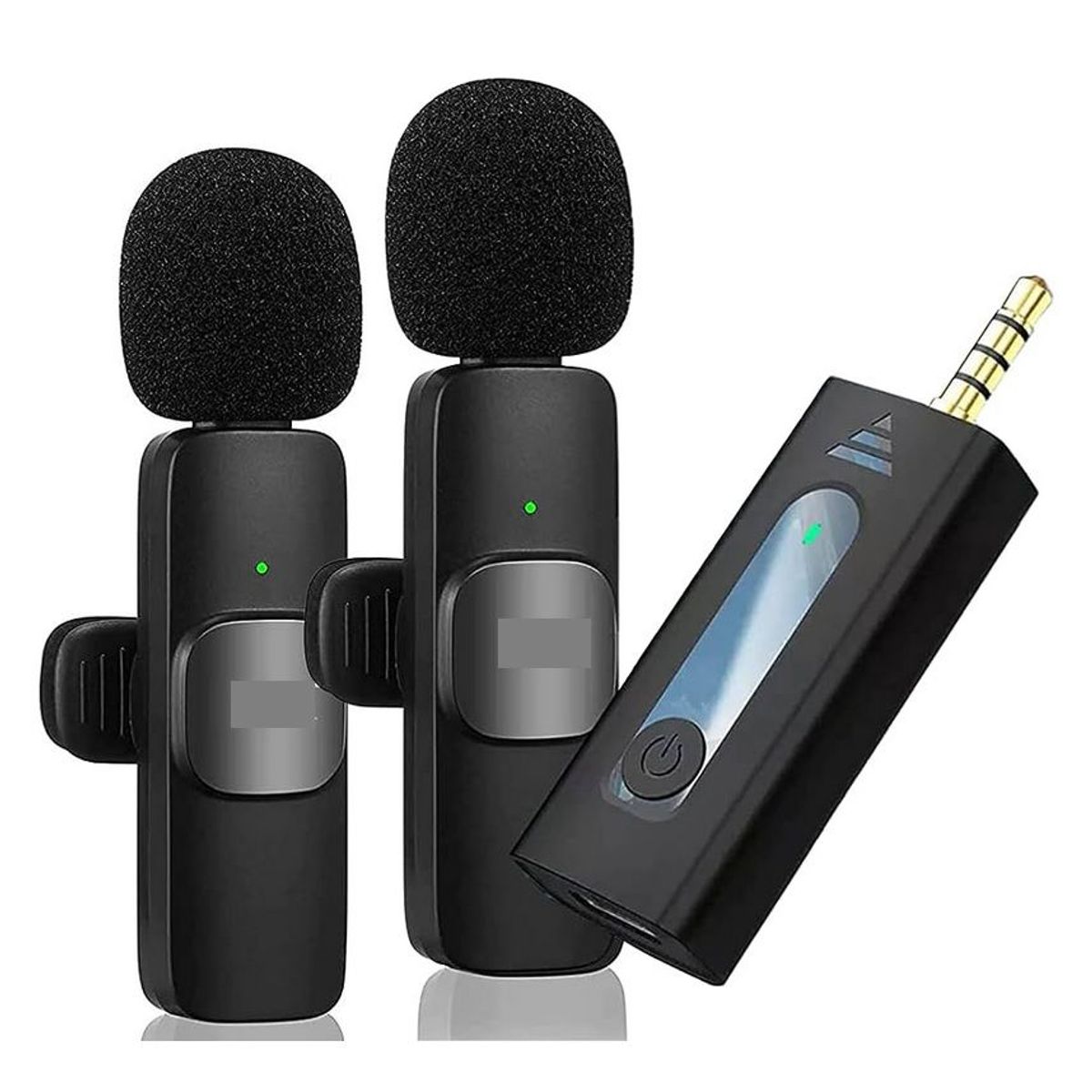 OEM - Microfono Inalambrico X2 - Solapero 35mm Aux - Celular PC Camara DSLR