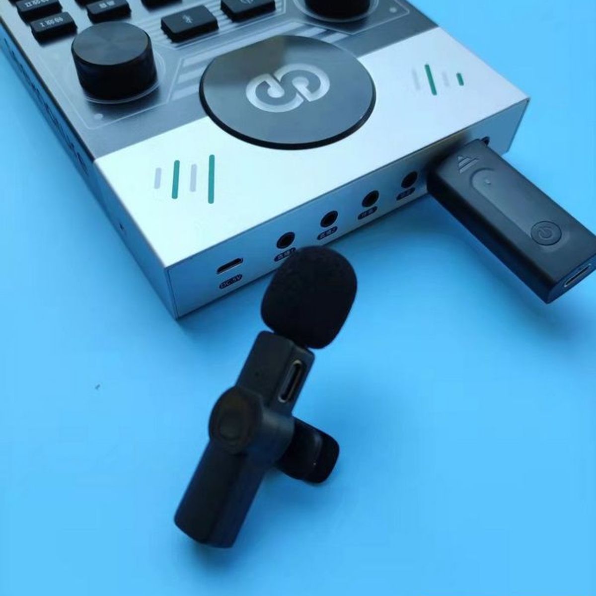 OEM - Microfono Inalambrico X2 - Solapero 35mm Aux - Celular PC Camara DSLR