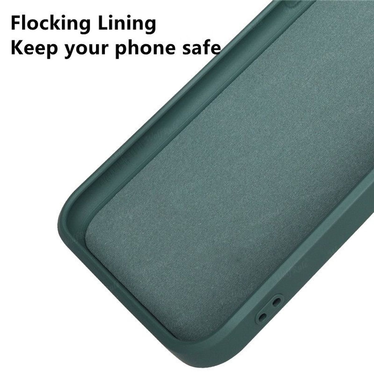 GENERICO - Funda Silicona Liquida para Note 12 4g