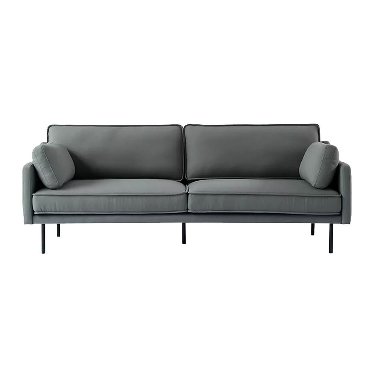 GENERICO - Sofa Nour 3 cuerpos  gris oscuro