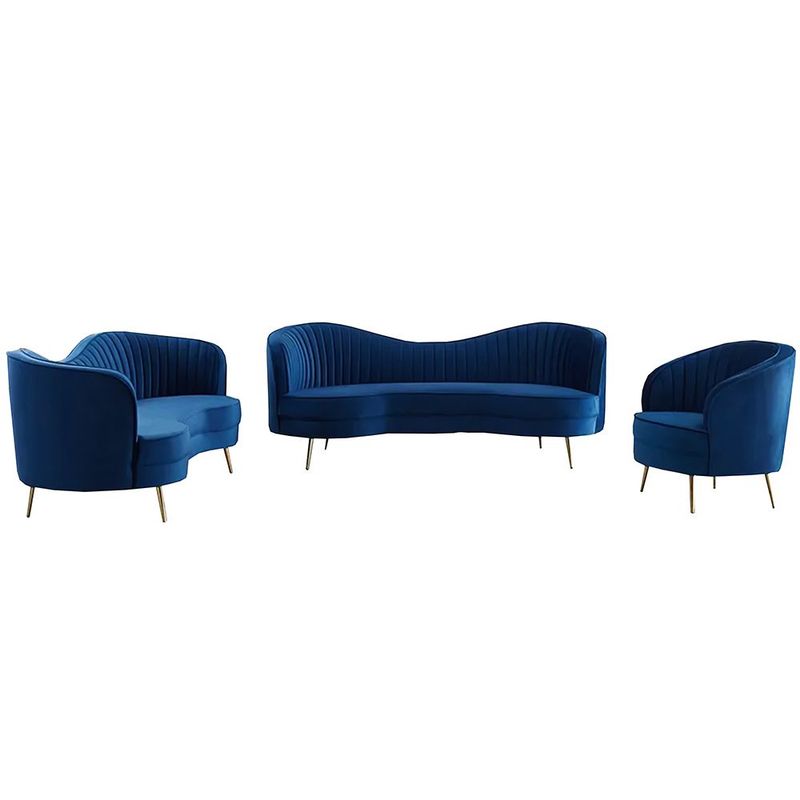 GENERICO - Juego de Sala 3-2-1 Katy azul