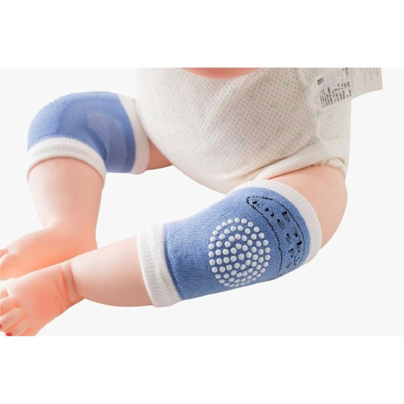 GENERICO - Protector de rodilla azul para bebe