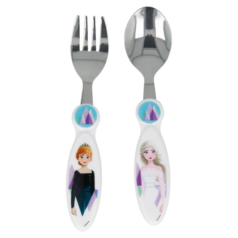 FROZEN - Set de Cubiertos Metálicos Frozen