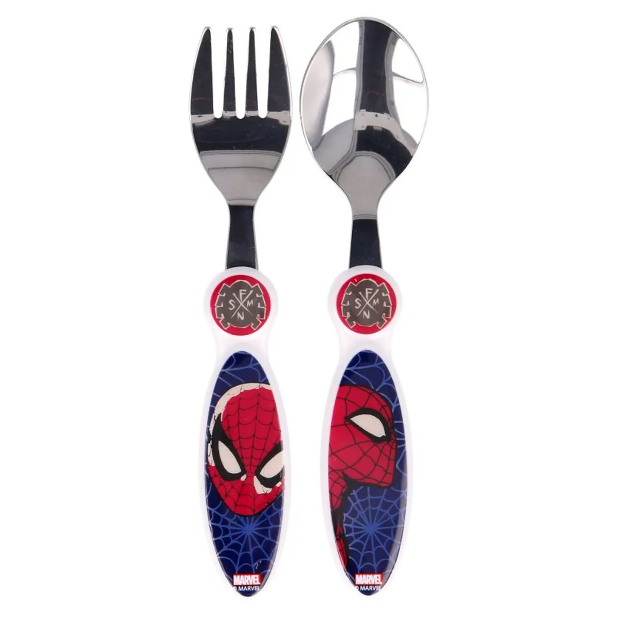 MARVEL - Set de Cubiertos Metálicos Spiderman