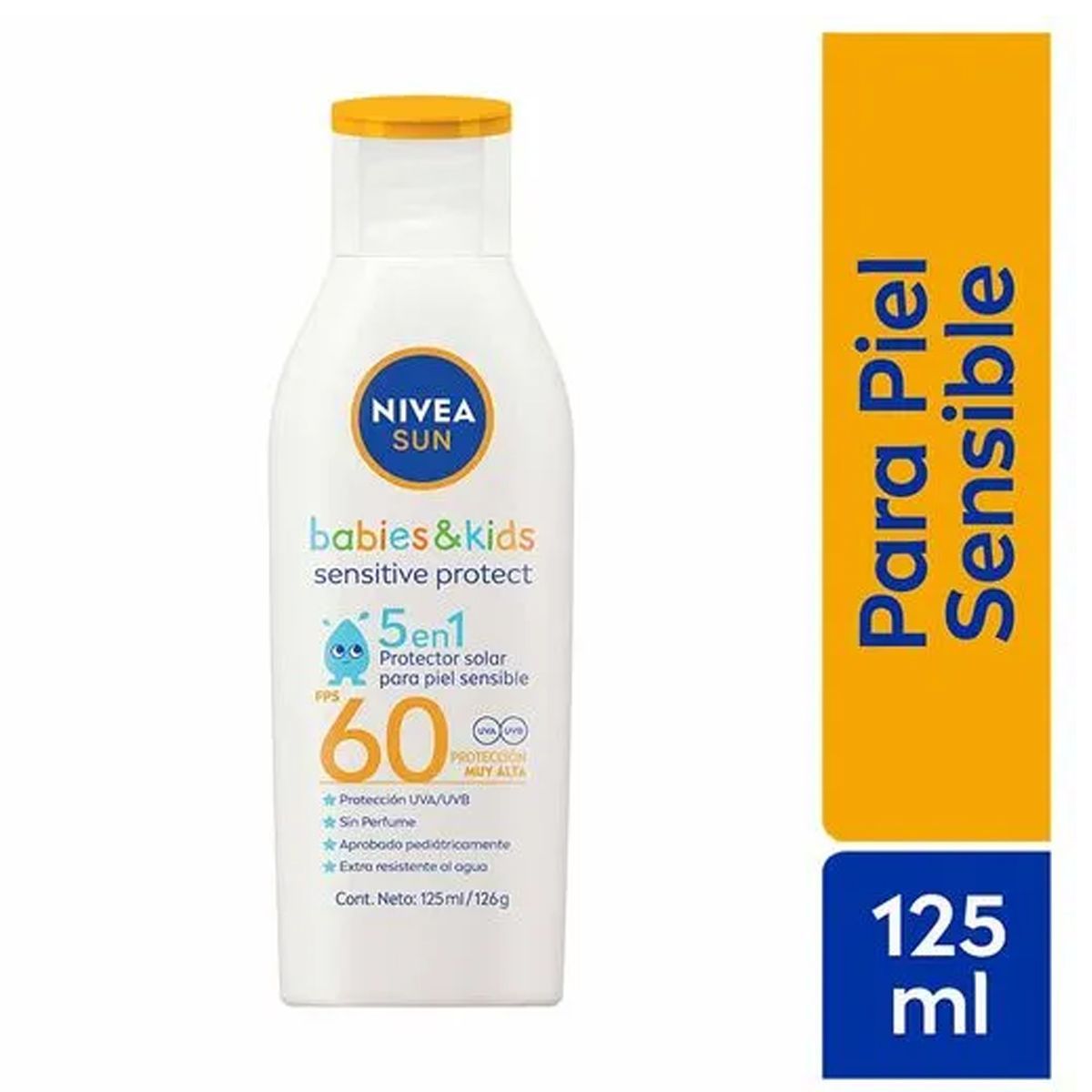 NIVEA - Nivea Sun Babies and Kids Loción Sensitive FPS60 125ML