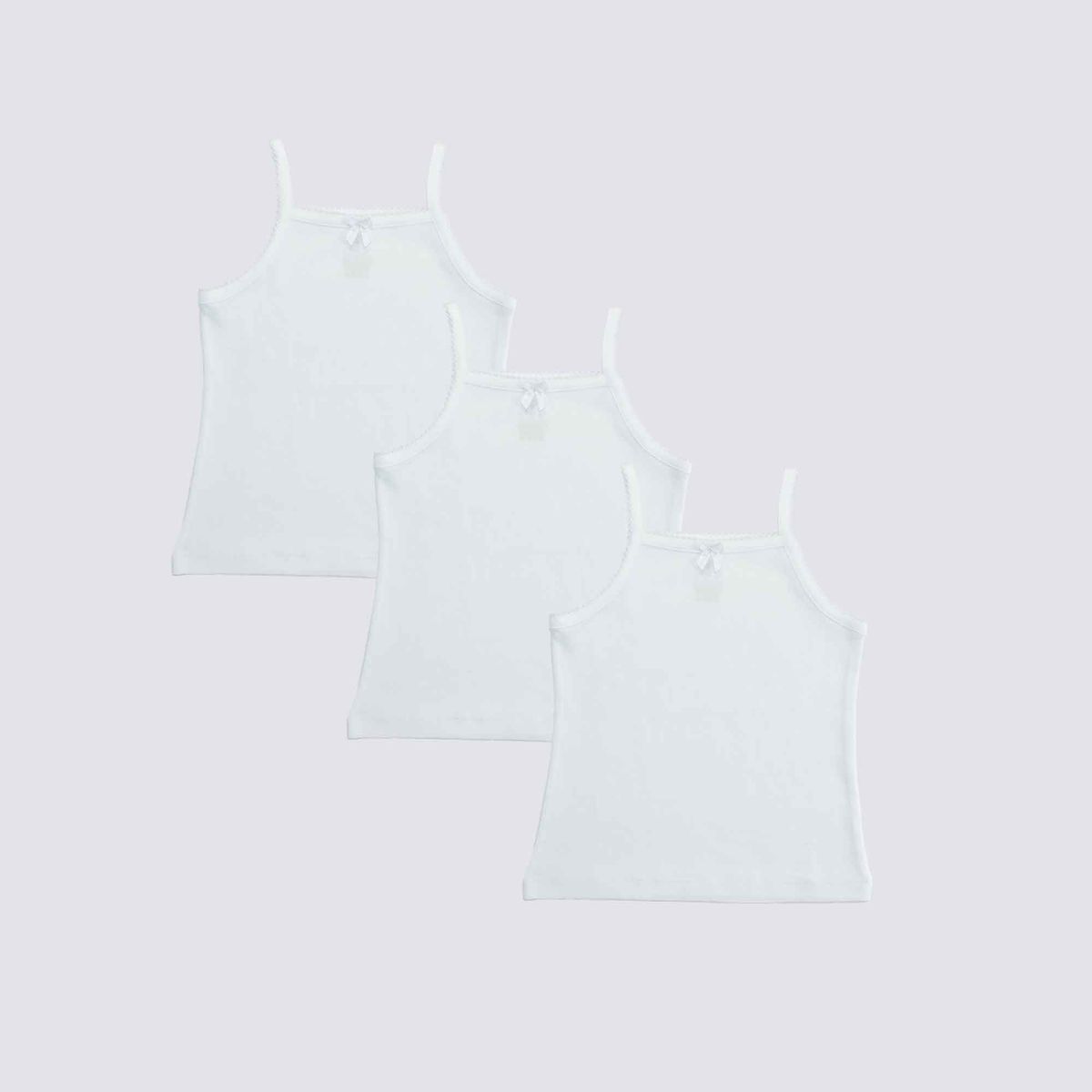 HORMIGUITA - BIVIDI TIRAS NIÑA  ALGODÓN SET X 3