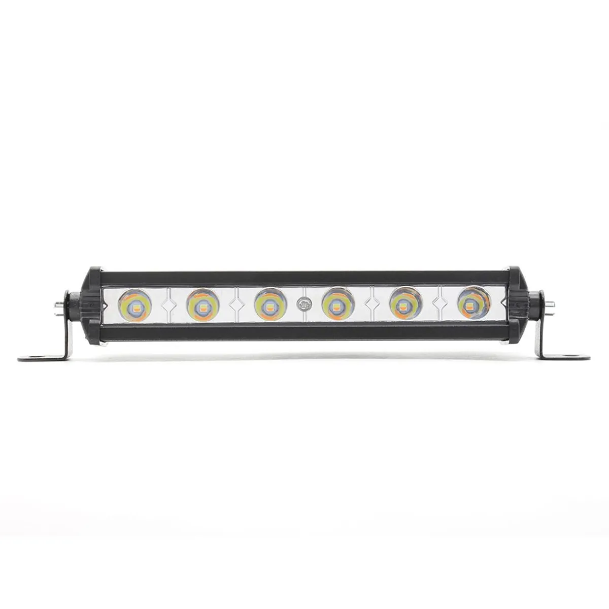 GENERICO - Neblinero Barra Led Super Slim Dual Blancoambar 18w 6led