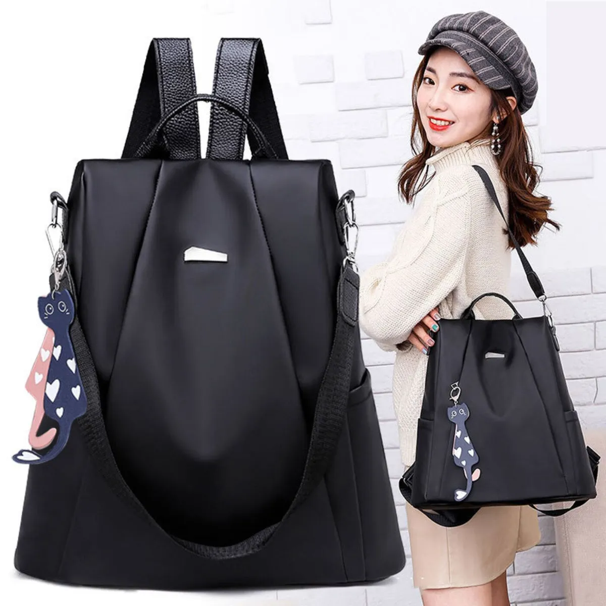 GENERICO - Mochila Bolso Mujer Antirrobo Moda Cartera Bolso Impermeable