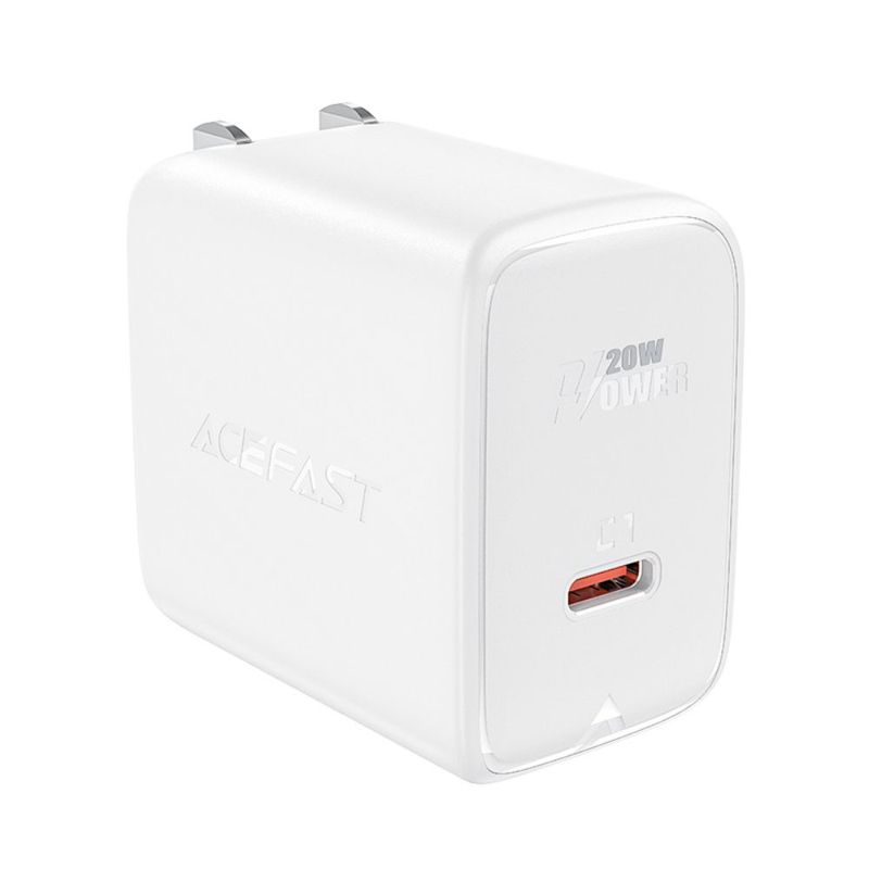 ACEFAST - Cargador Pared PD Acefast Color Blanco 20W USB-C