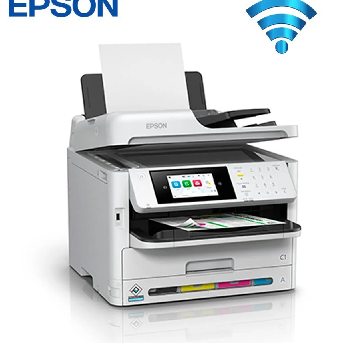 EPSON - Impresora Multifuncional de tinta Epson WorkForce Pro WF-C5810WiFi