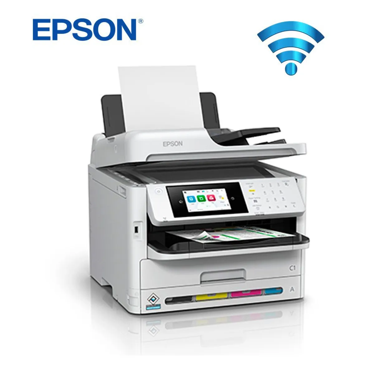 EPSON - Impresora Multifuncional de tinta Epson WorkForce Pro WF-C5810WiFi