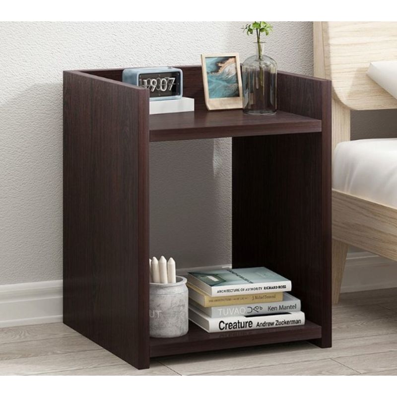 GENERICO - Mesa De Noche Velador Madera Hogar Cuarto Moderno