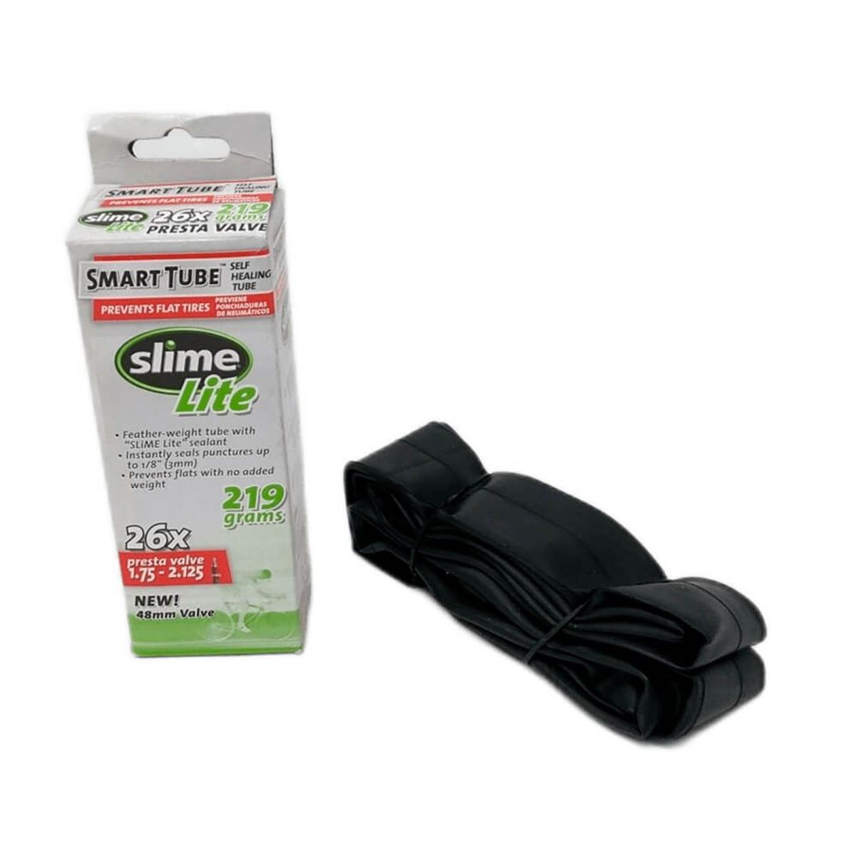 SLIME - Cámara pre tratada con válvula Presta 26x175-2125