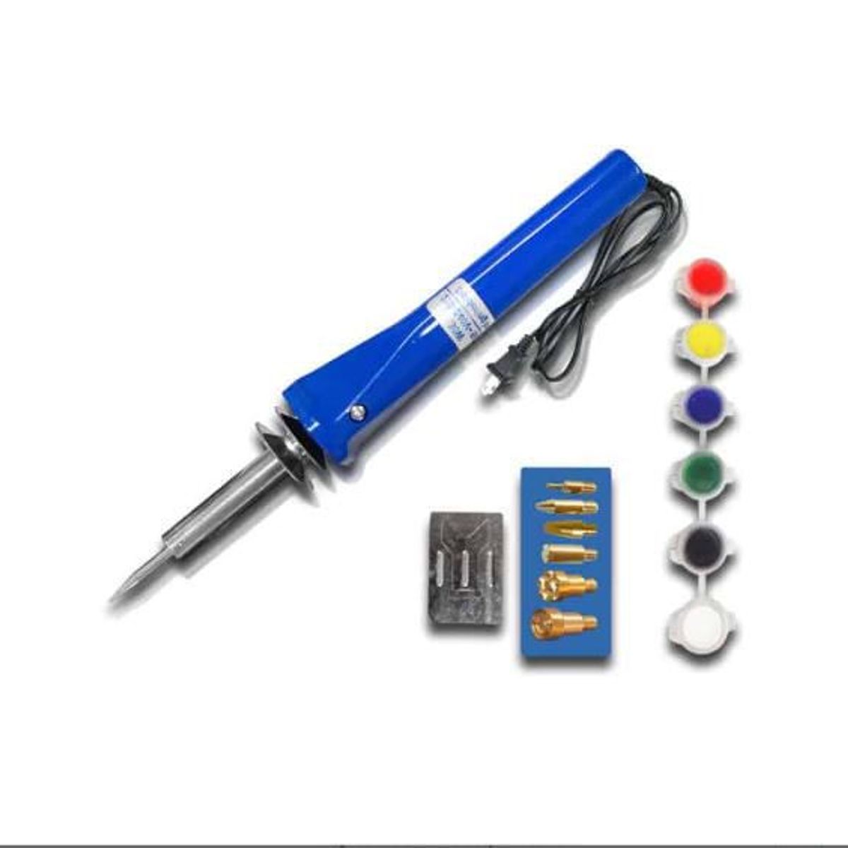 TAKEMA - Pirógrafo 6 Puntas Intercambiables 30W ZD-707B/30W TAKEMA