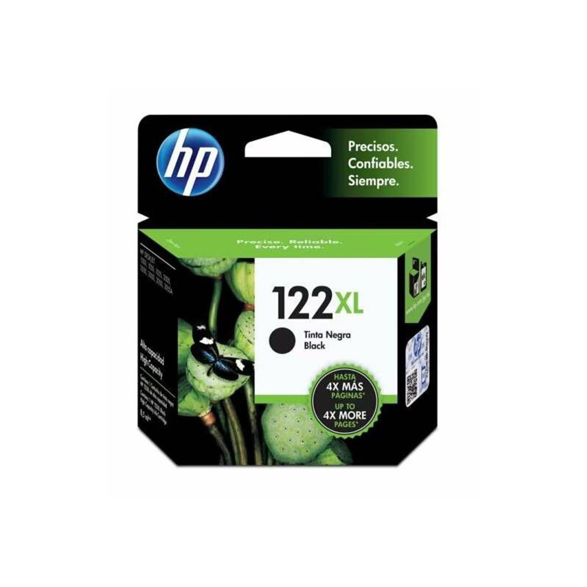 HP - Cartucho de Tinta HP 122XL Negra