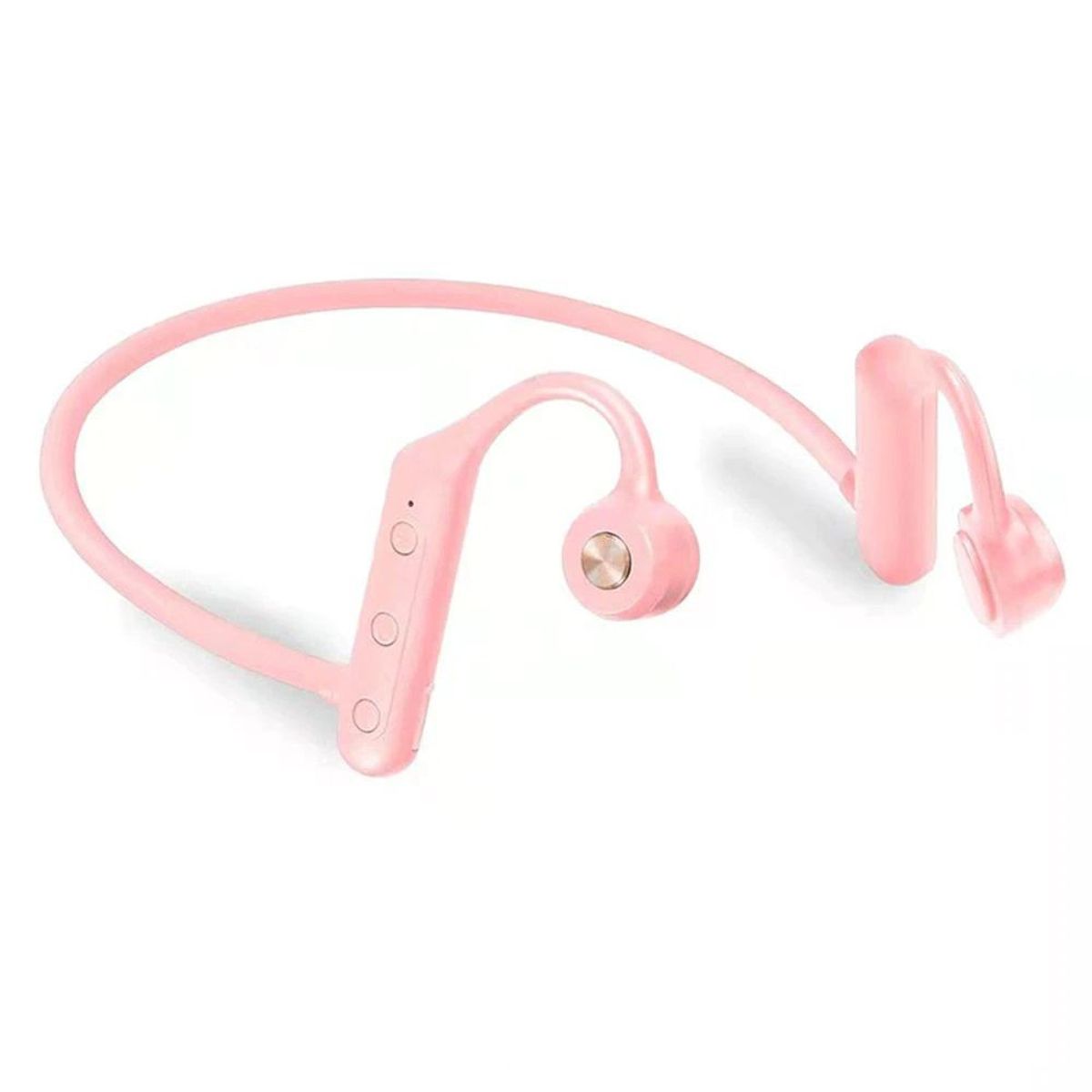 GENERICO - Audífonos Bluetooth hasta 10m Handsfree Con Micrófono ROSA