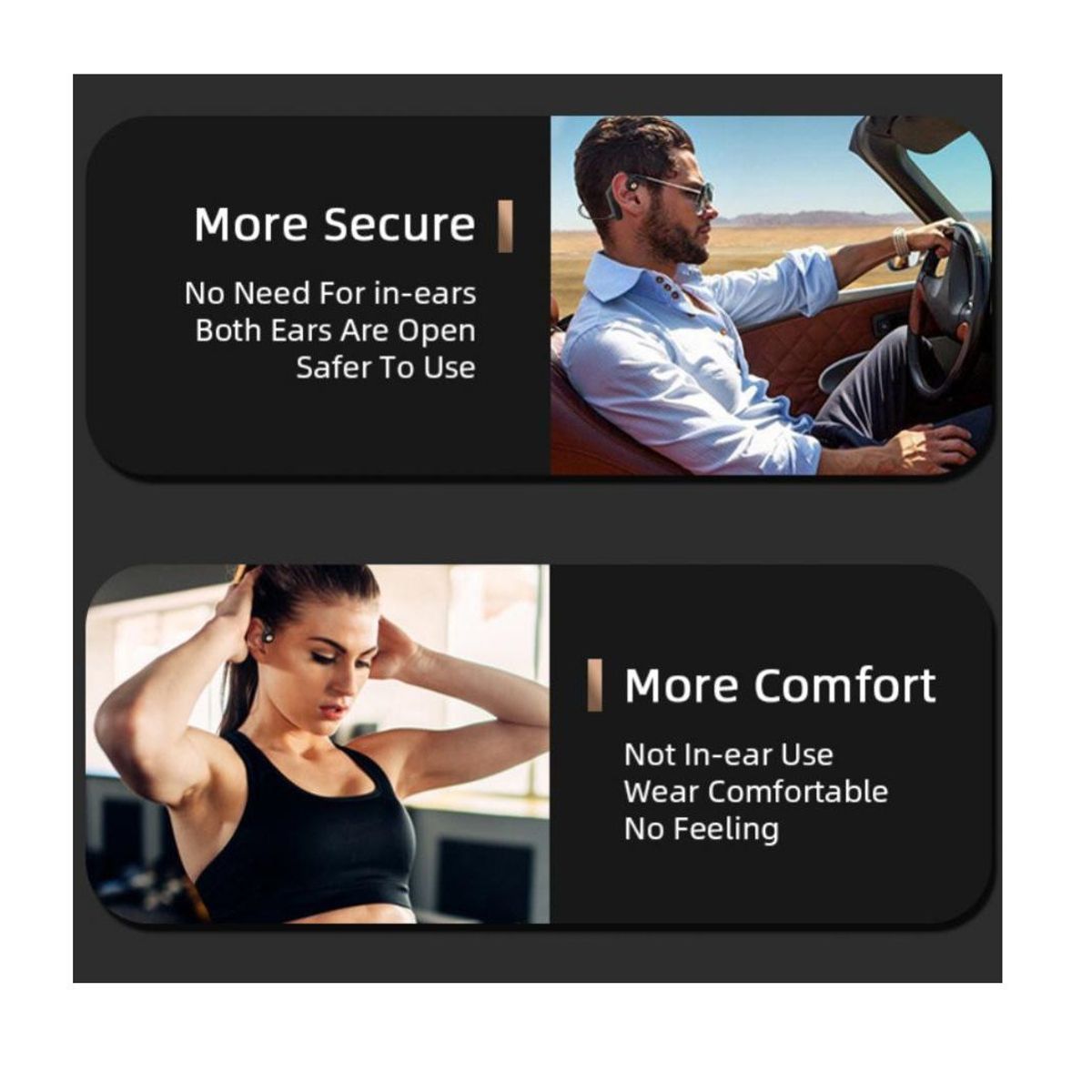 GENERICO - Audífonos Bluetooth hasta 10m Handsfree Con Micrófono ROSA