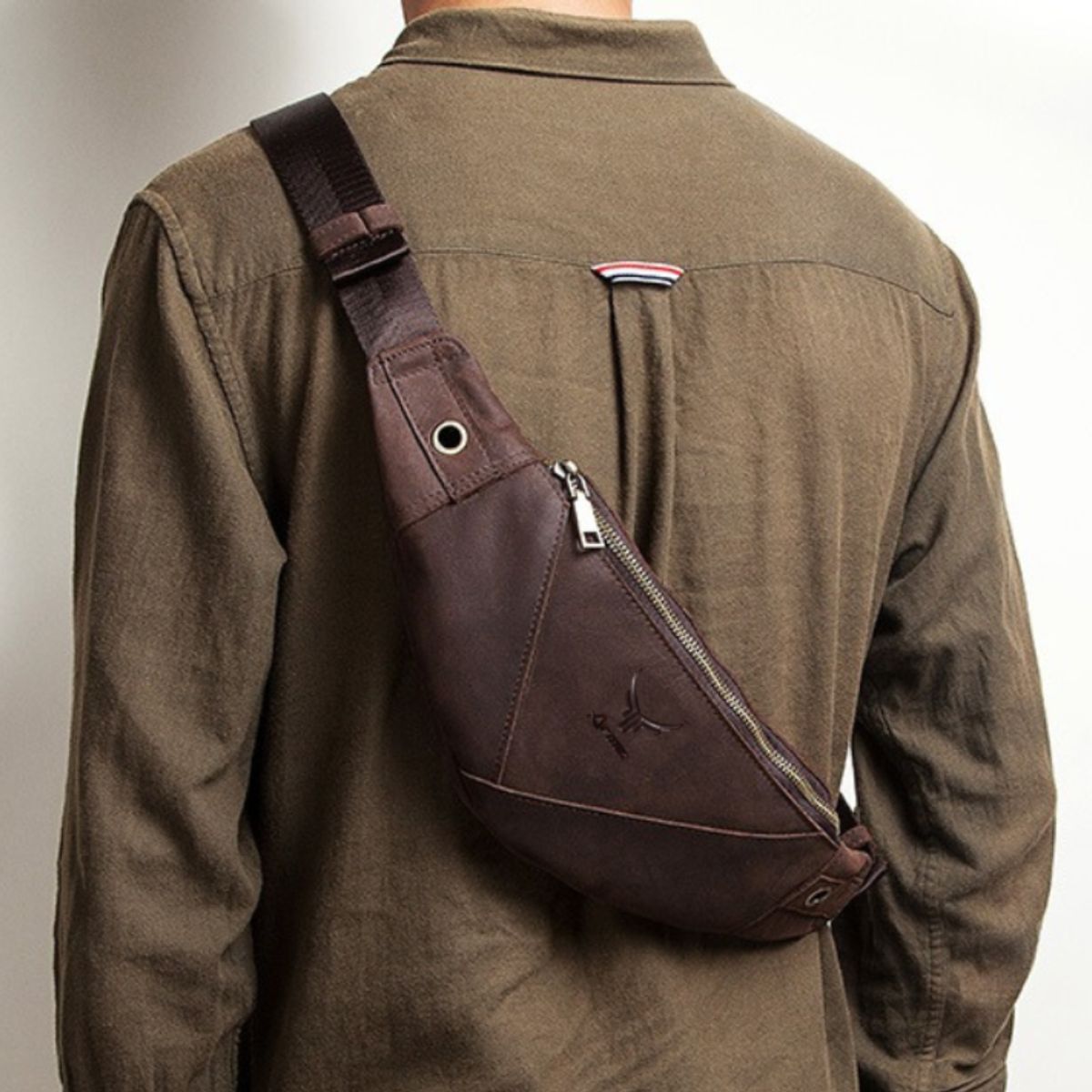 ARMUZ - Canguro de Cuero Vacuno Hombre MH576