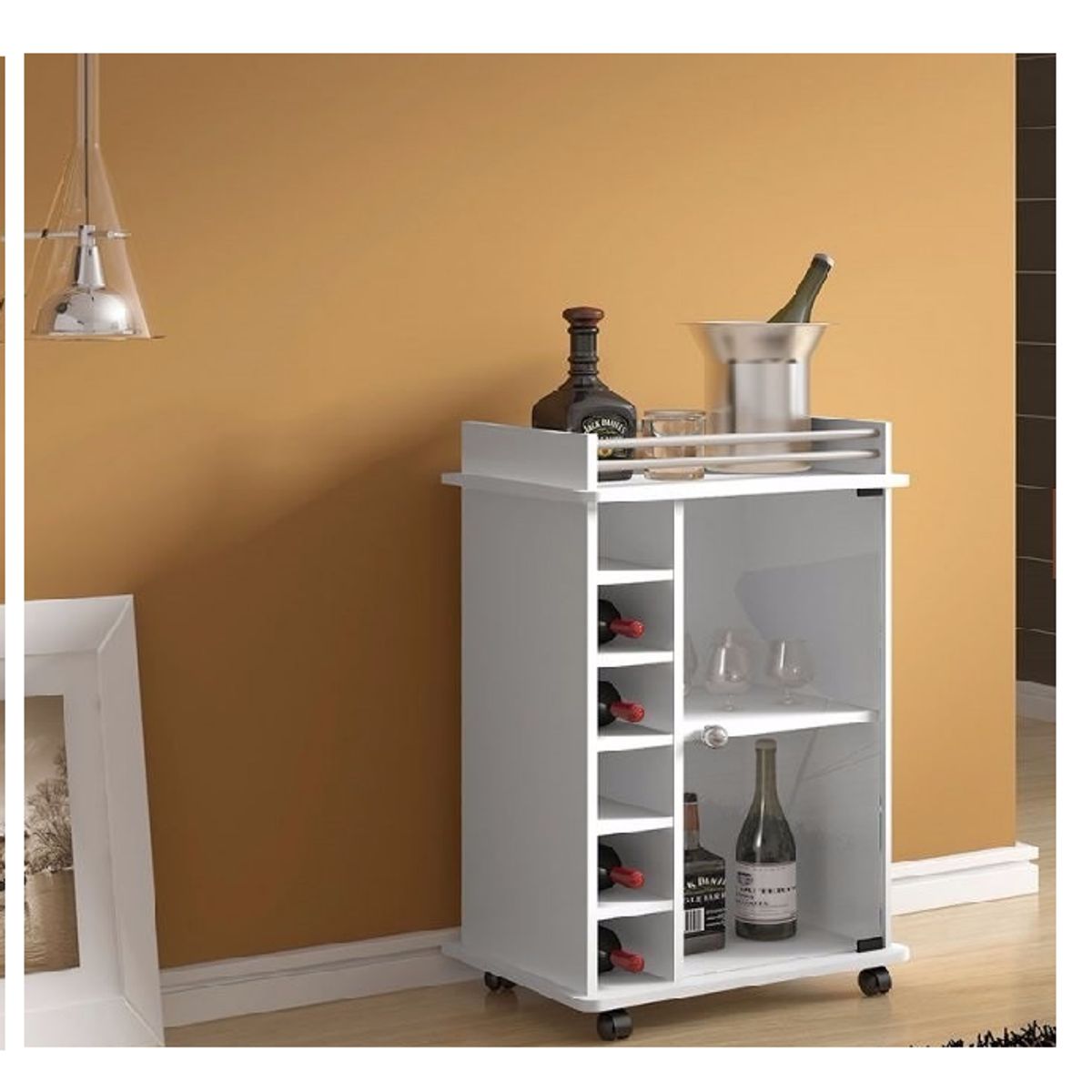 GENERICO - BAR BOTELLERO - LA CASA DEL MUEBLERO - BLANCO