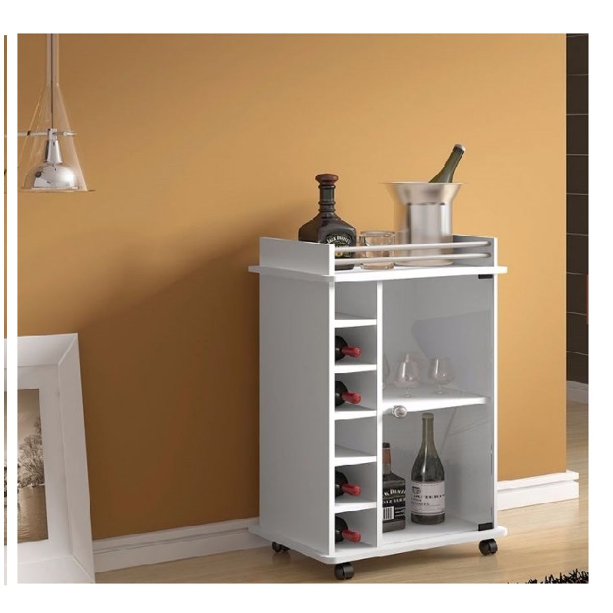 GENERICO - BAR BOTELLERO - LA CASA DEL MUEBLERO - BLANCO