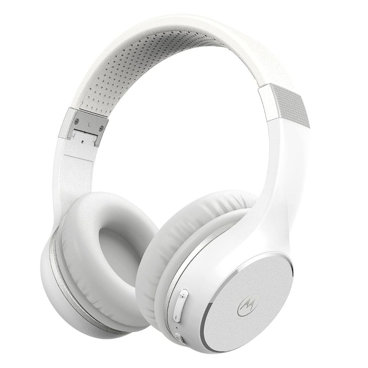 MOTOROLA - Motorola Moto XT220 Audífono Bluetooth Over-Ear Hasta 24 Horas- Blanco