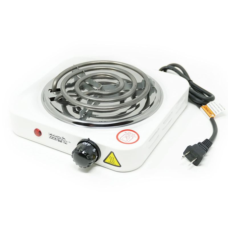 GENERICO - Estufa Cocina Electrica 1000Watts 1 Hornilla Portatil