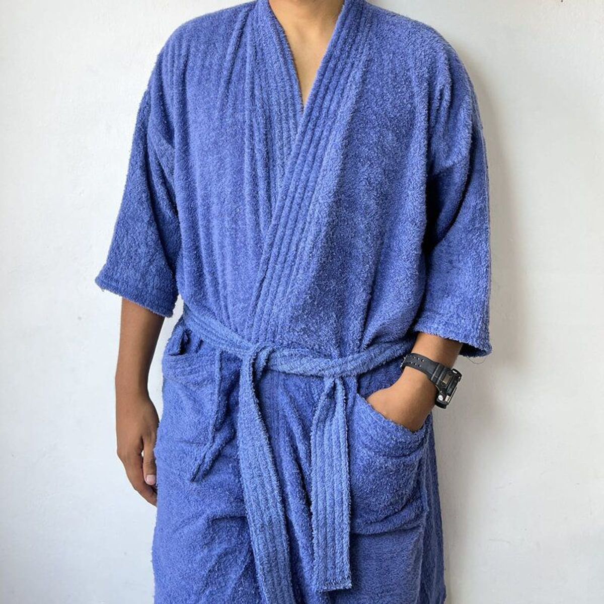 GENERICO - Salida de baño de 380 gramos - S - Acero