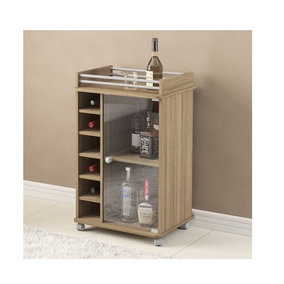 GENERICO - Bar botellero - la casa del mueblero - miel