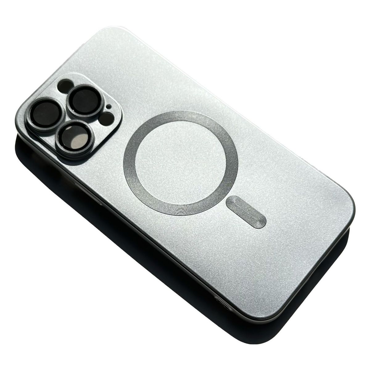 GENERICO - Case Magsafe para iPhone 14 Pro Max Silver