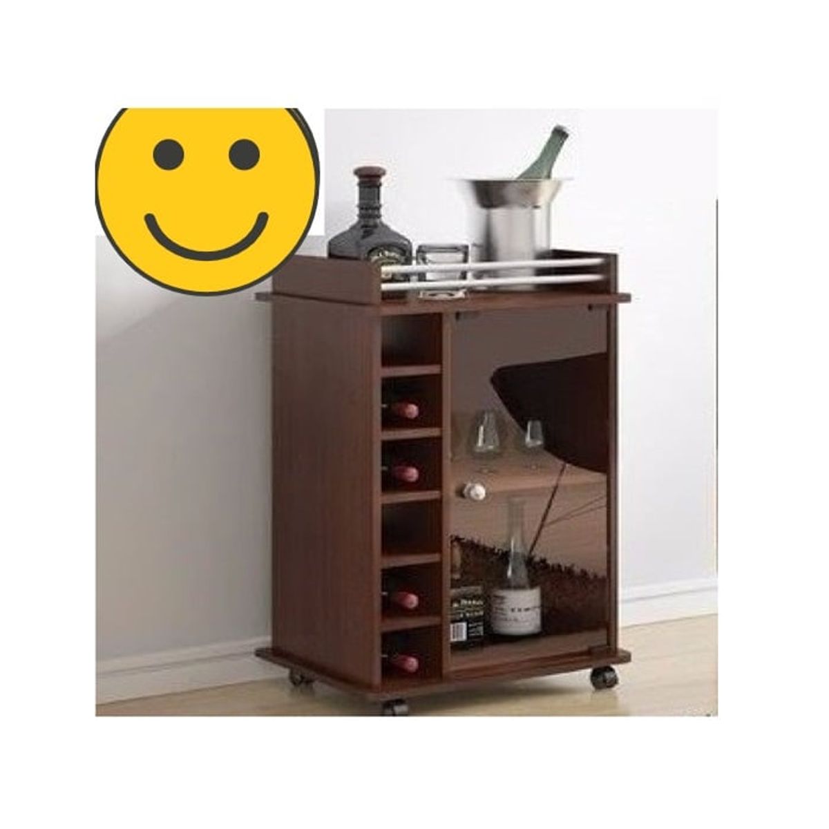 GENERICO - BAR BOTELLERO - LA CASA DEL MUEBLERO  - CHOCOLATE