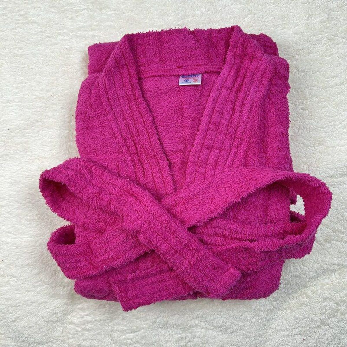 GENERICO - Salida de baño de 380 gramos - S - Fucsia